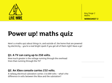 Image of Maths Quiz