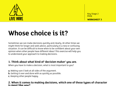 Image of Whose Choice?